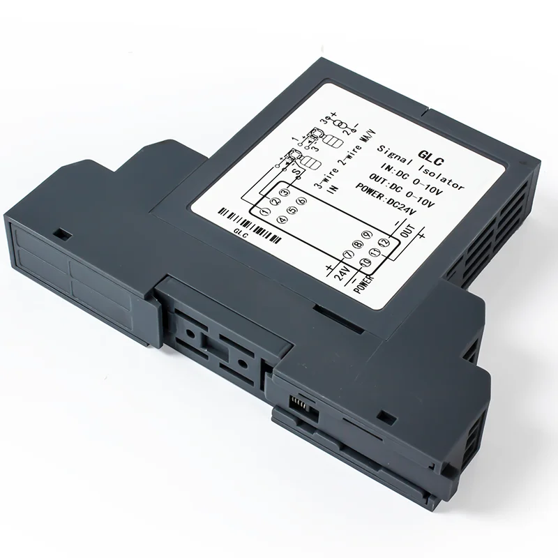 Analog Signal Isolator 4-20mA 0-10mA 0-20mA to 0-10V 0-5V 1-5V Signal Converter 1 In 1 Out 2 In 2 Out DC24V DC Signal Isolator