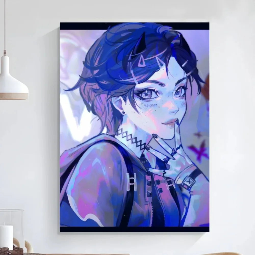 لعبة القرنفل Valorant ملصق فني ذاتي اللصق ملصق صغير عالي الدقة ملصق جدار الفن قماش اللوحة دراسة الجدار الديكور