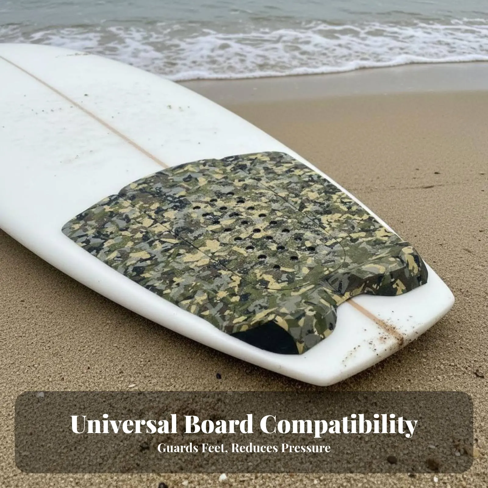 

Closed-Cell Foam Foam Traction Pad Waterproof Anti-Slip Wave Deck Grip Closed-Cell Foam Foam Stomp Pad Wear-Resistant Kiteboard