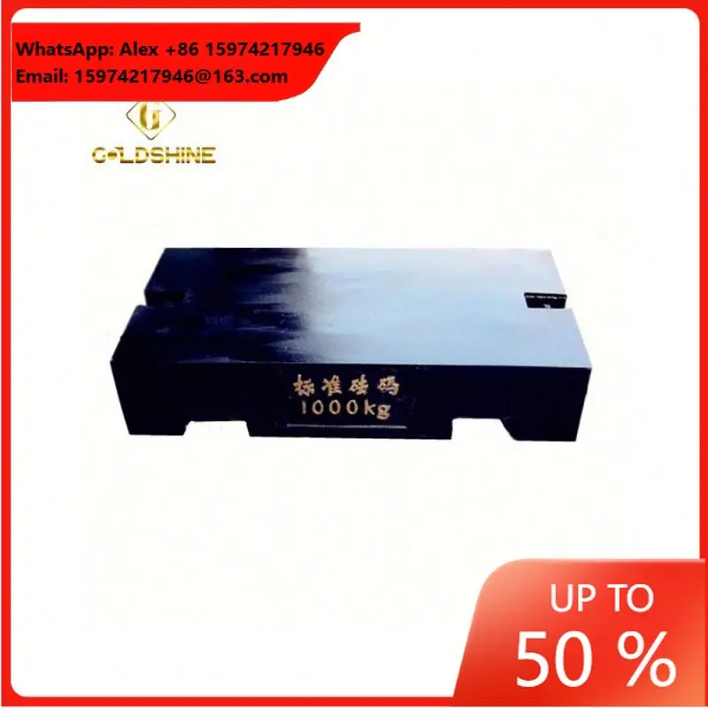 M1 M2 1000kg Mass 1ton Test Weight 1000kg Cast Iron Weight