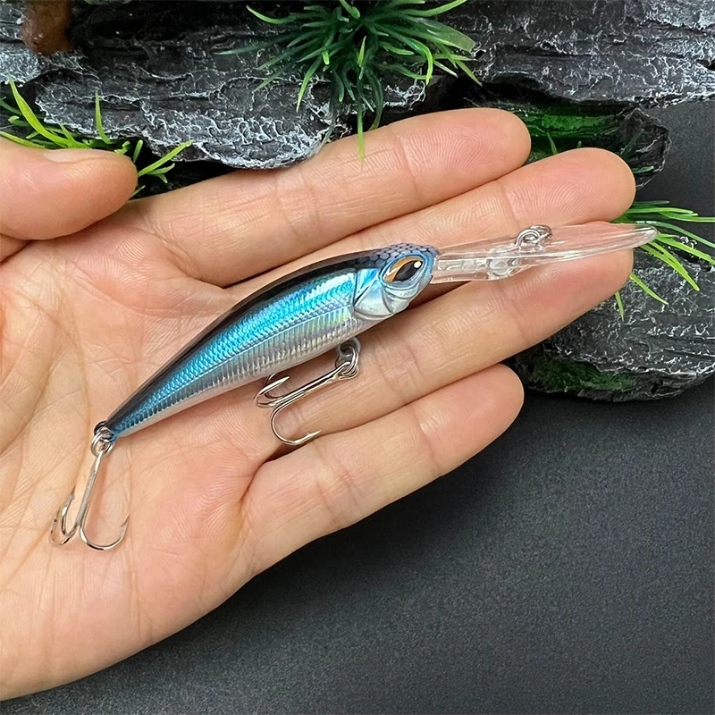 60mm 6g Long Lip Minnow Fishin - Fishing Lure Jerkbait review and price