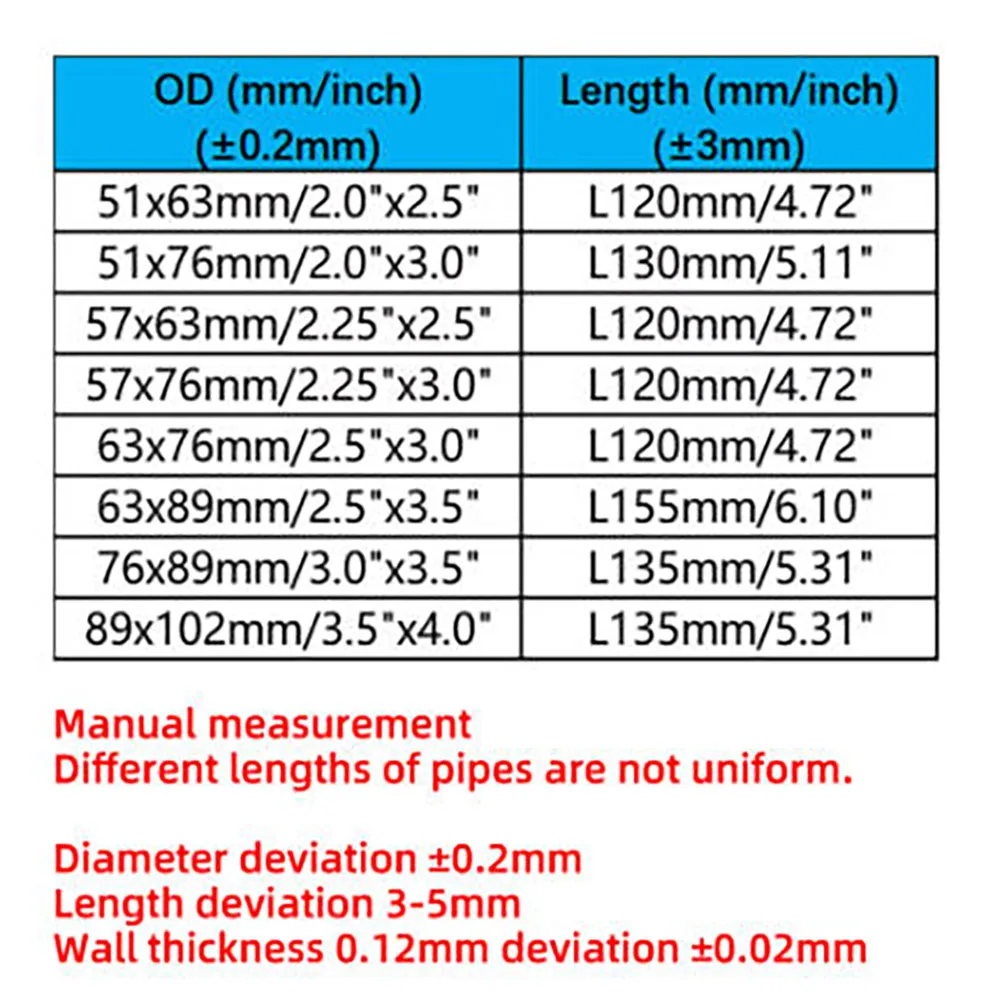 Exhaust Reducer Stainless Steel Weld On Universal Exhaust Reducing Adapter Coupler 2 2.25 2.5 3 3.5 4 inch 51 57 63 76 89mm
