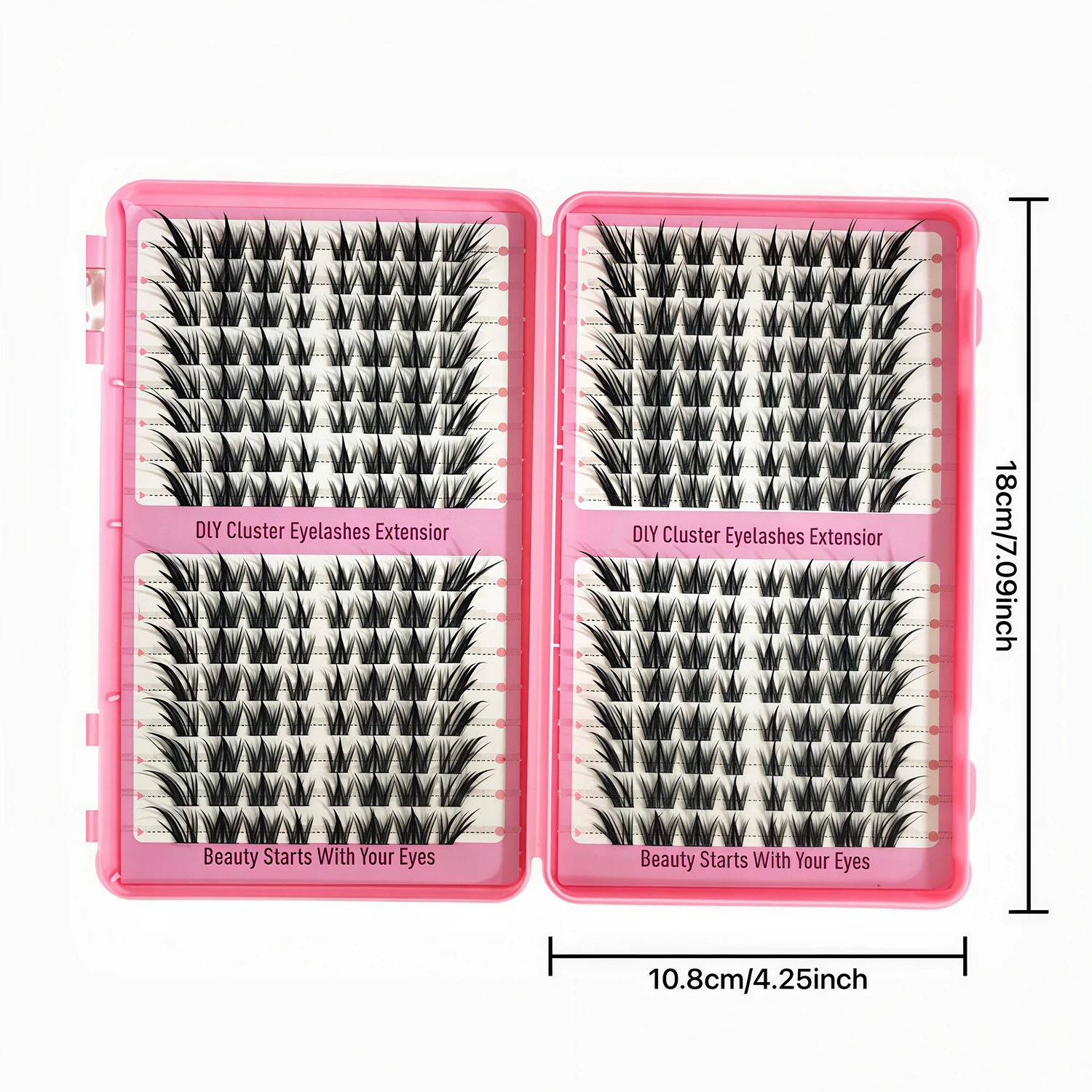 Manga Eyelash Cluster Sharp 25 - Eyelash Extension Japan review and price