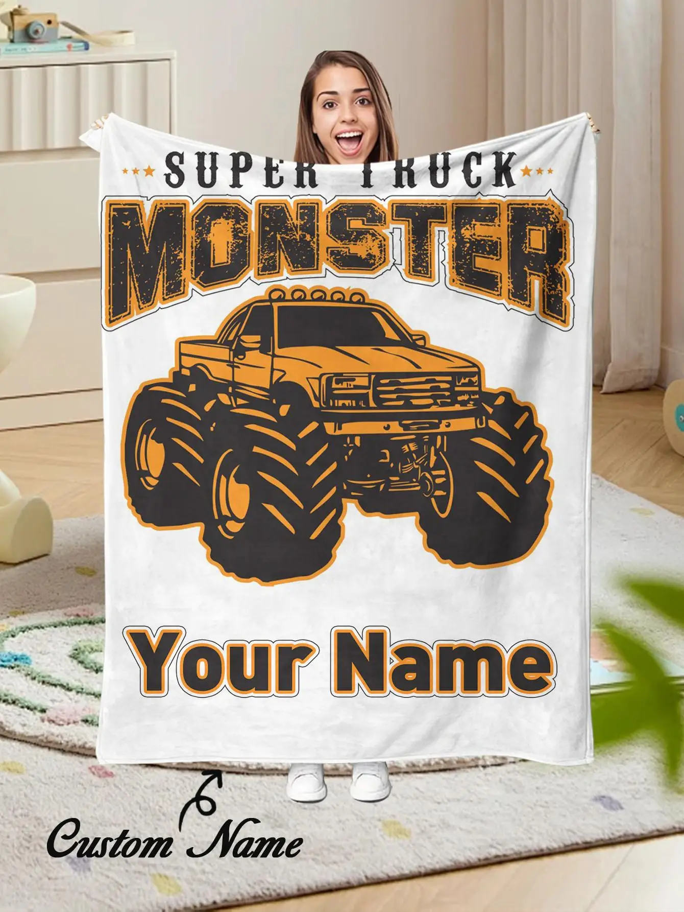 Custom Blanket - Ideal Gift for Holidays, Birthdays and Memorial – Suitable for Sofa Bed Car Camping Office Home Decoration