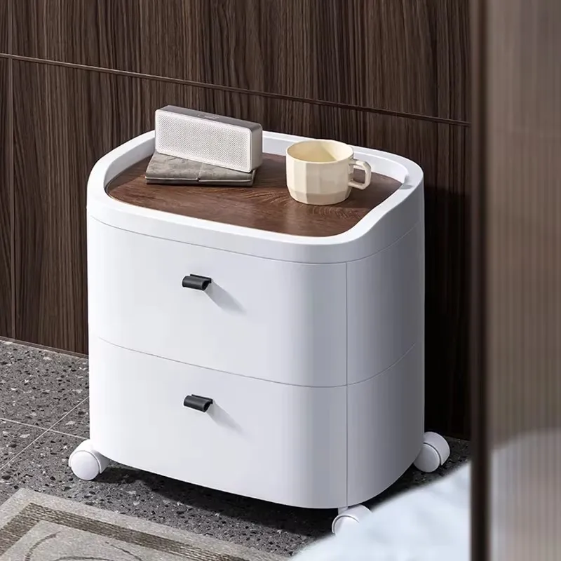 Storage Unique Night Table Bedroom Elegant Luxury European Nightstand Drawer Aesthetic Comodini Camera Da Letto Home Furniture