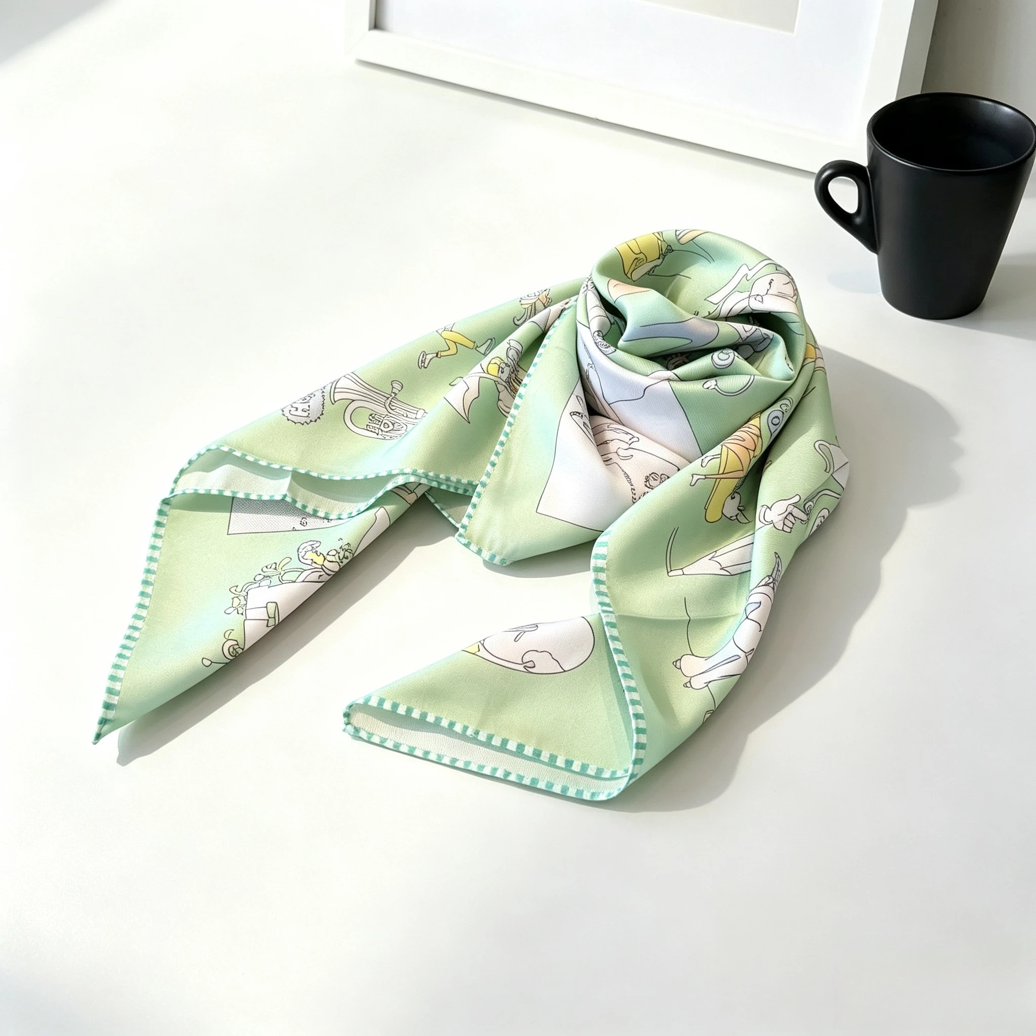 Syal Sutra Wanita Mewah, Syal - Women Fashion Fun ulasan dan harga
