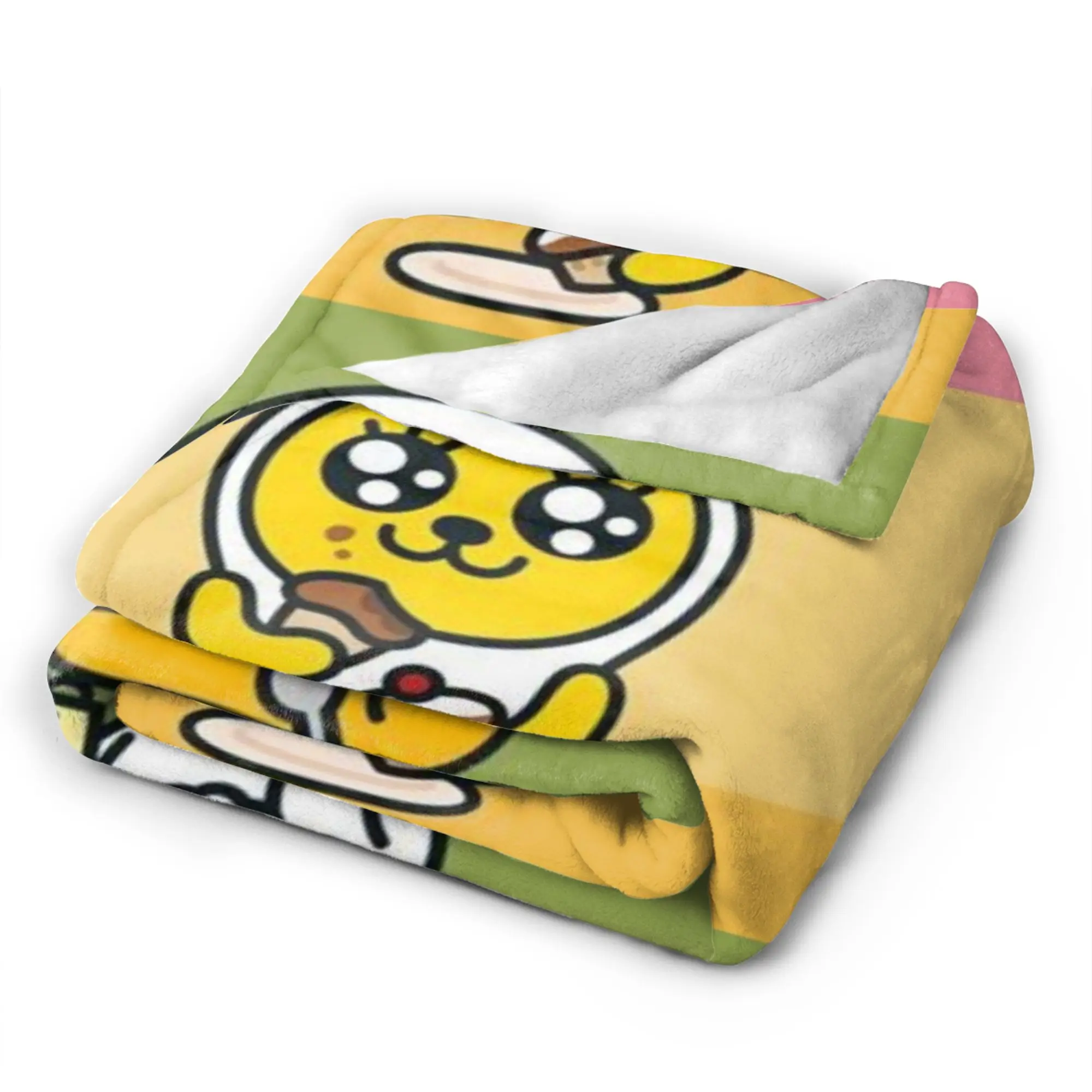 K-Kakao F-Friends Merch بطانية دافئة مريحة رقيق رمي البطانيات لغرفة المعيشة 50x60 بوصة أحجام متعددة الفراش يلقي #4