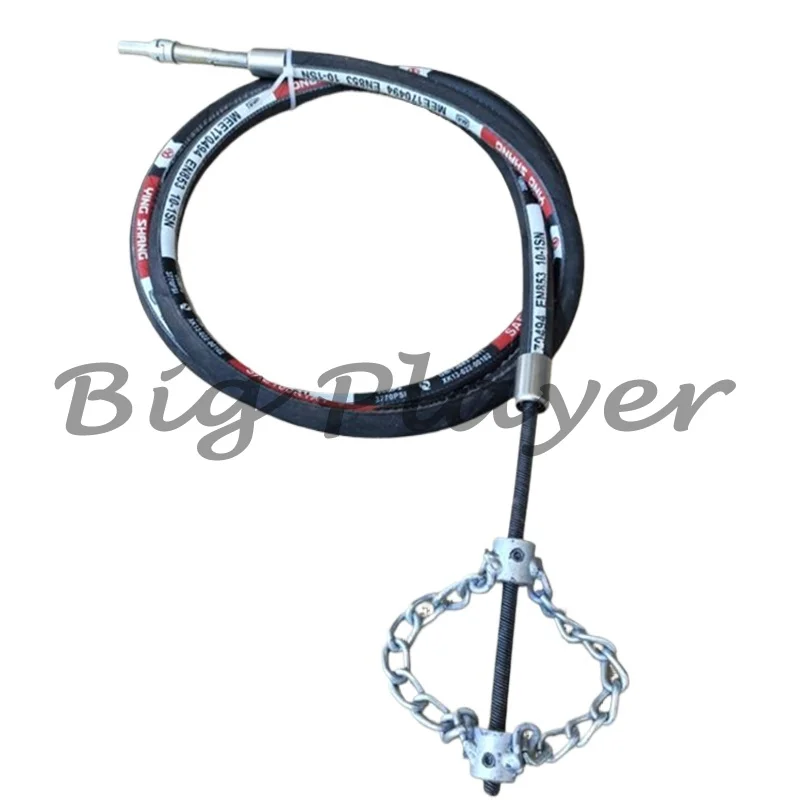 New type of hotel electric drill chain dredger pipe spring chain drill bit dredger rotor hinge dredger