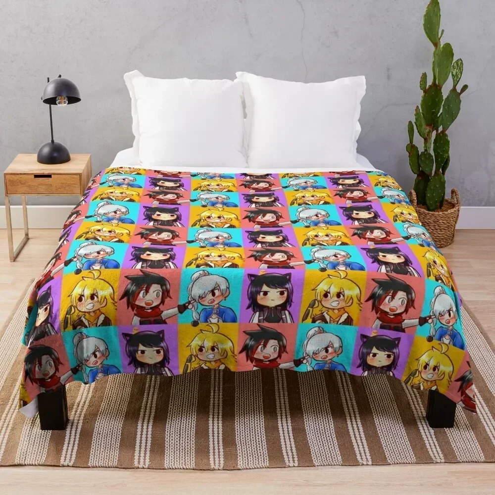 Copy of Super Rubio Throw Blanket Tourist Bed linens decorative Hair Blankets