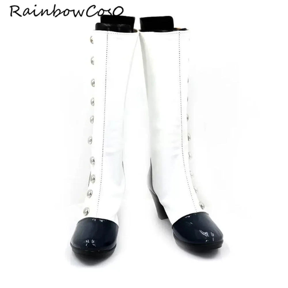 Ciel Phantomhive Black Butler Cosplay Shoes Boots Game Anime Party Halloween Chritmas RainbowCos0W3888