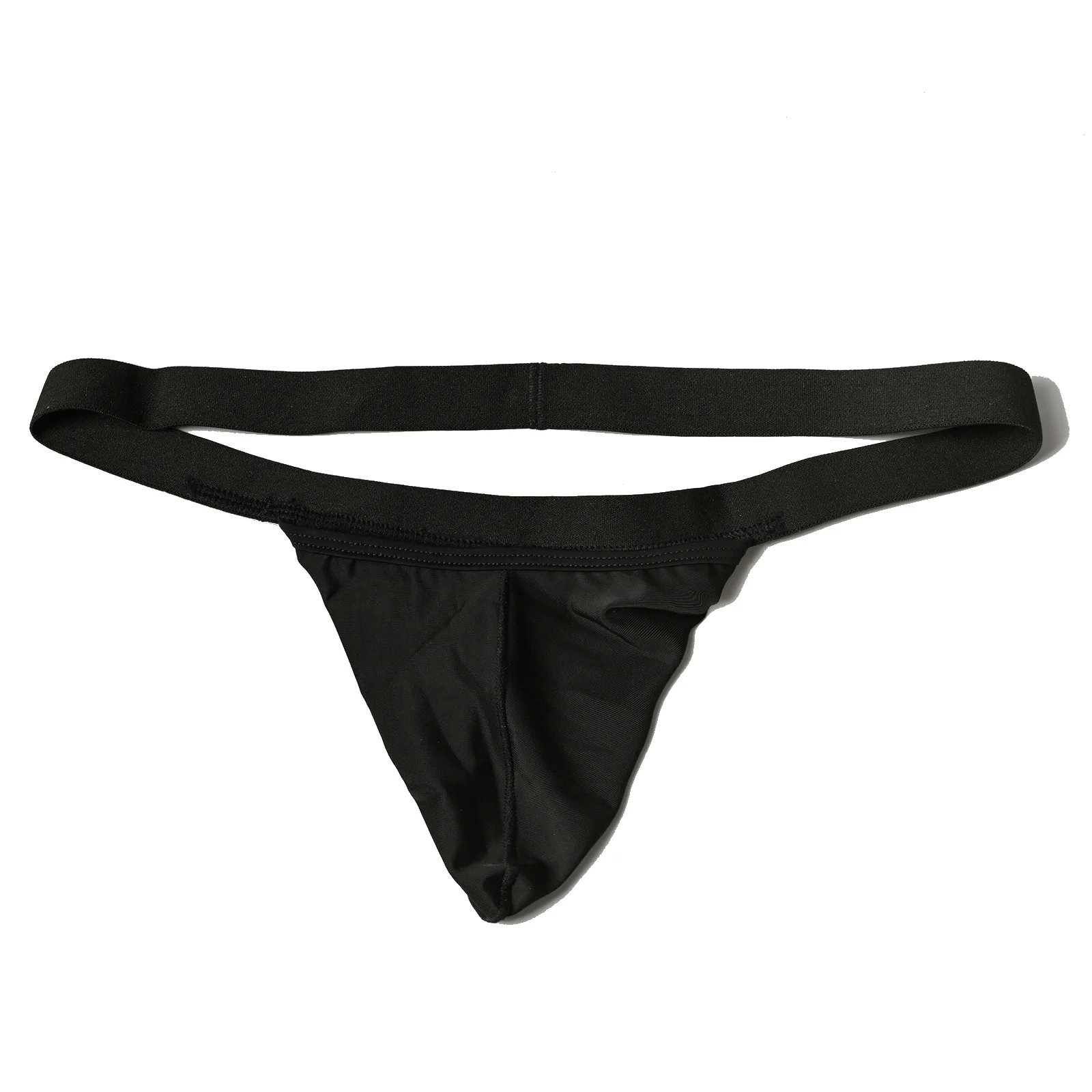 CLEVER-MENMODE 3X Männer Höschen Tanga Sexy Penis Pouch Unterwäsche G Srting Öffnen Hintern Backless Gesäß Dessous Eis Seide Unterhose