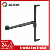 Hidden Type GPU Holder, Video Card Support Height Adajustable Metal Bracket Support ATX EATX Motherboard