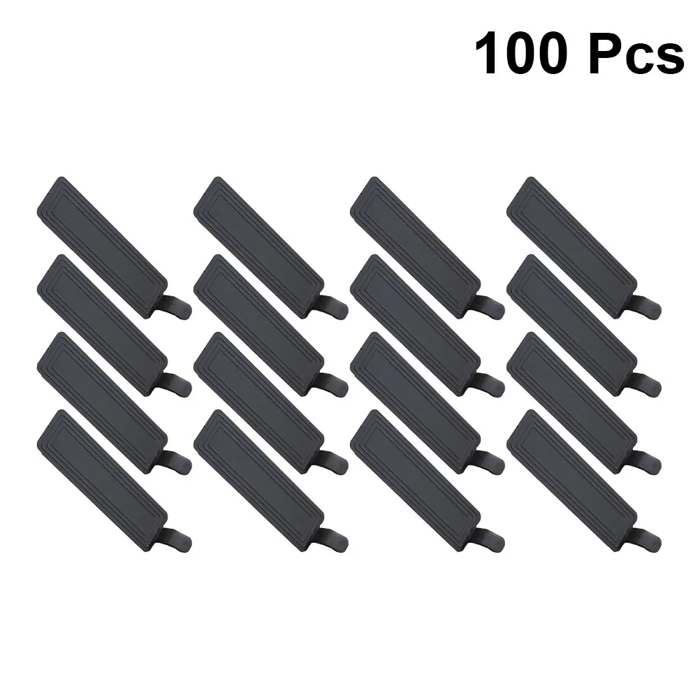 

100 шт. черных прямоугольных подложек для муссовых тортов 13x4 см, многоразовые подносы для десертов, для свадебных тортов, выпечки, кондитерских изделий, кухни, бара