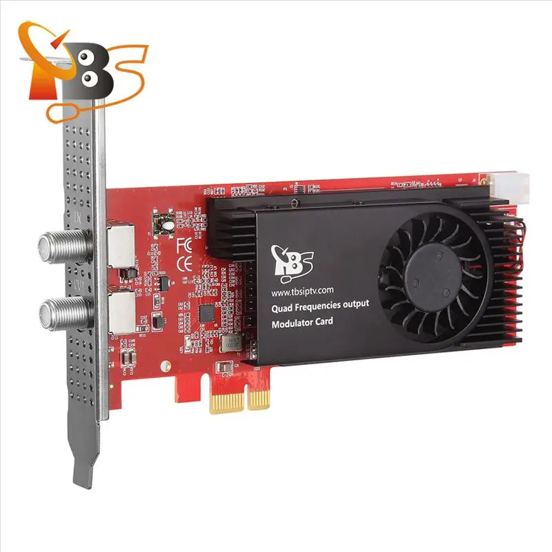 TBS6214 ISDB-T Quad Modulator PCIe Card