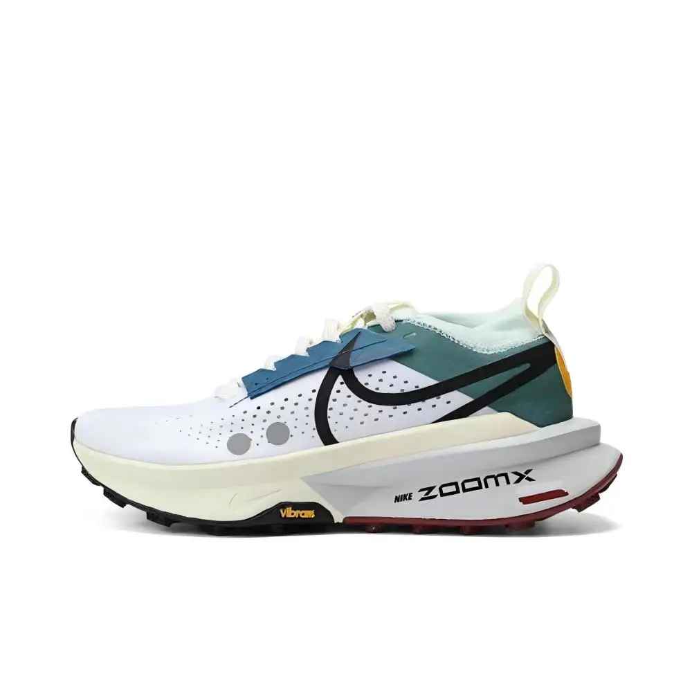 Nike Zegama Trail 2 Outdoor Performance Fabric Slip-Resistant Breathable Low-Top Trail Running Shoes Women's White FD5191-101
