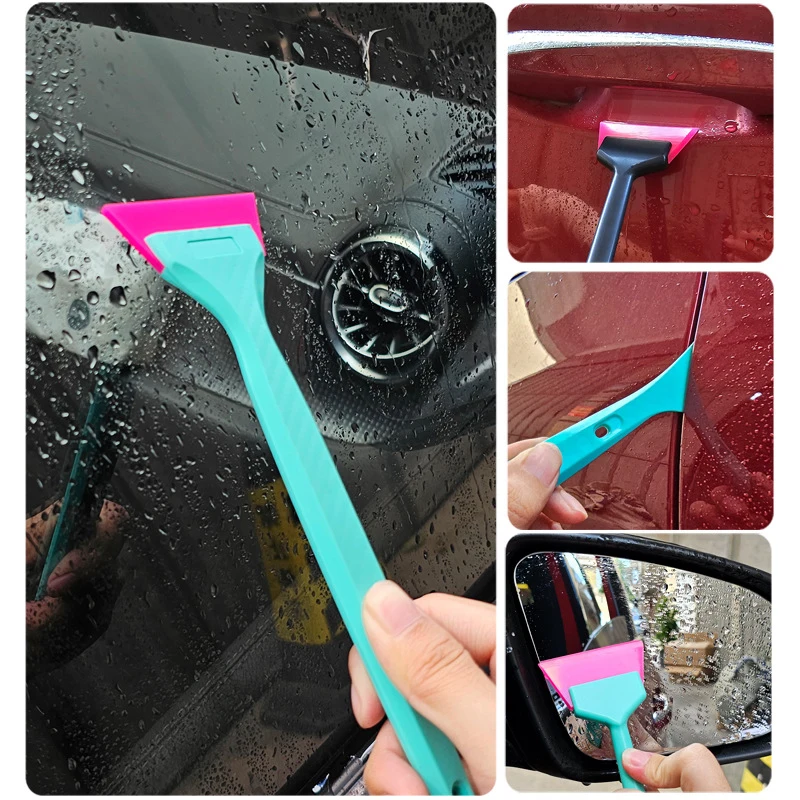 Vehicle Tint Squeegee for Small Triangular Window Mini Squeegee for Car Glass Film Installation Car Mirror Rearview Water Wiper - view 6