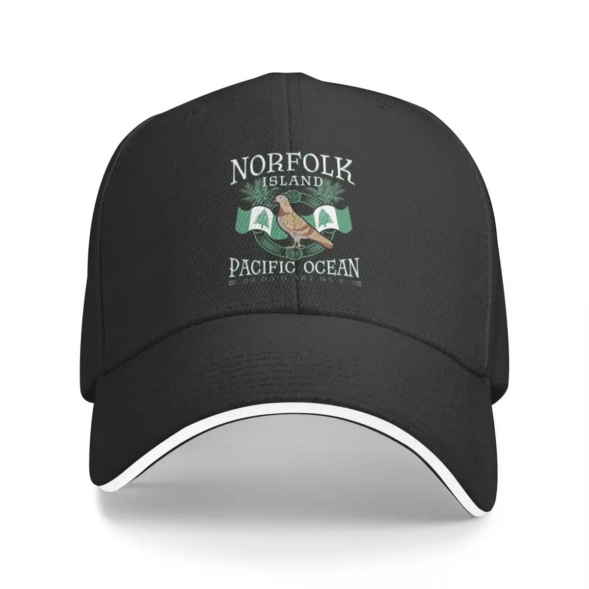 NORFOLK ISLAND AUSTRALIA - BEAUTIFUL PIGEON. Baseball Cap Golf Cap Hat Luxury Brand Uv Protection Solar Hat Caps Male Women's