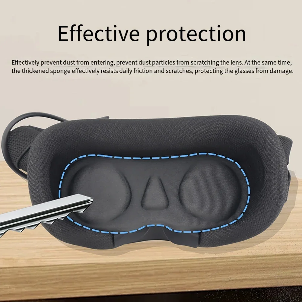 Dust Cover For DJI NEO2 For AVATA 2 Flight Glasses Dustproof Protector Flight Glasses Lens Protective Soft Cover Accessories