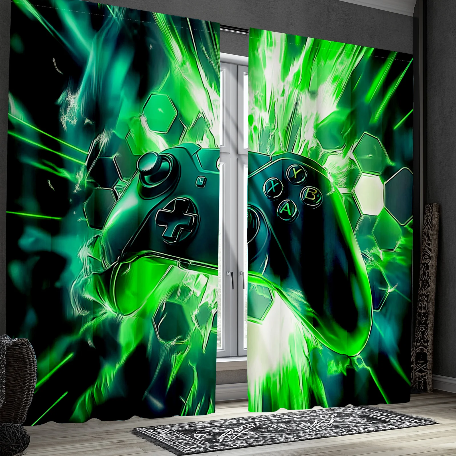 Gaming Controller Gordijnen Gr - Tech Office Youtube recensie en prijs