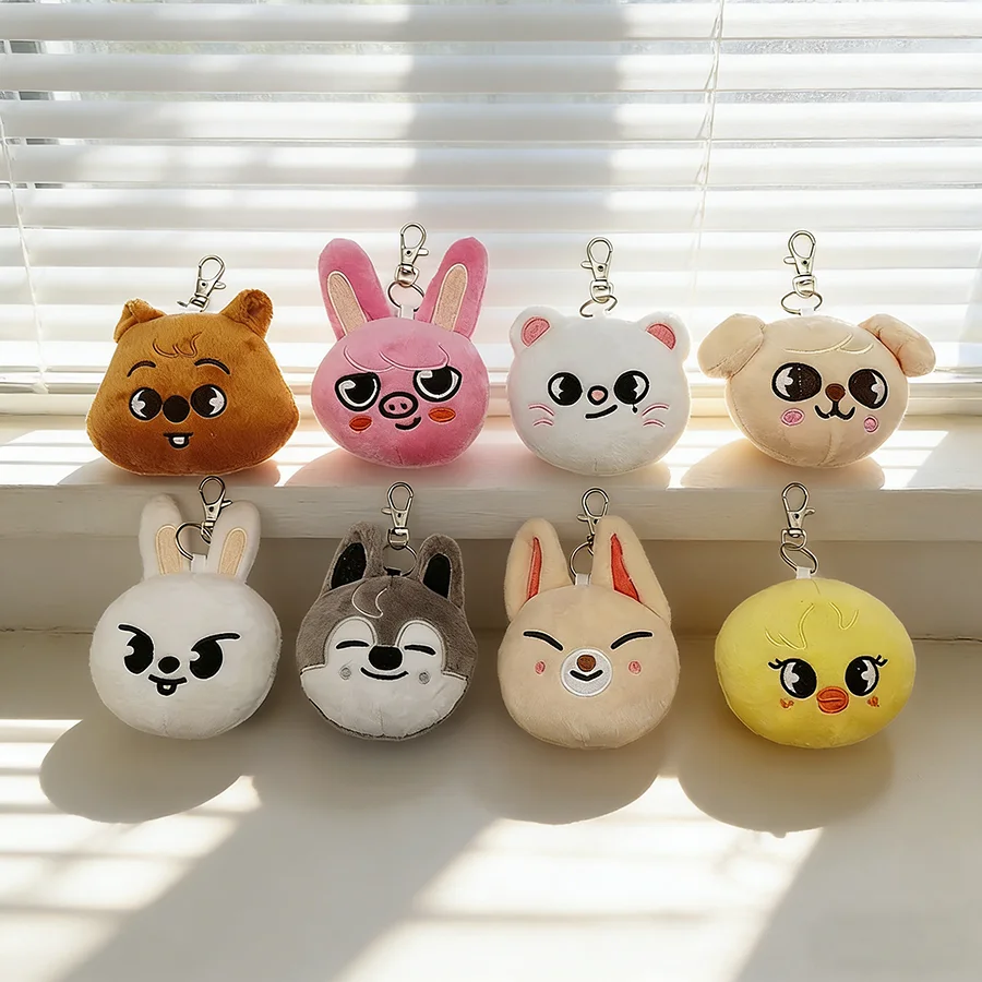 Muñeco SKZOO Stray Kids, juguete de Peluche, Animal relleno, producto Merch, lobo, oso, zorros, pato, muñeco de Peluche, Peluches de juguete, regalo