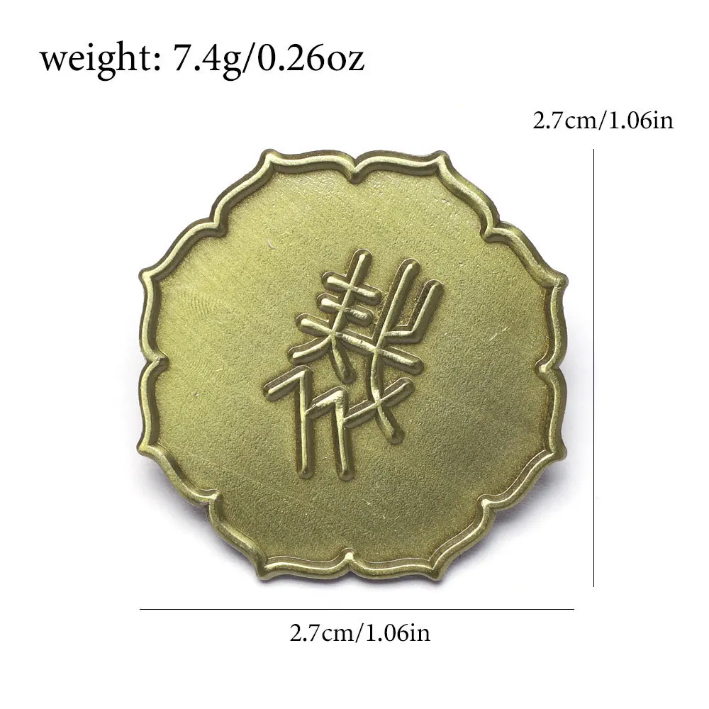 Metal Badge Inspector Lawyer Lapel Decoration Badge Alloy Decoration,Game Ace Attorneys Cosplay  Badge