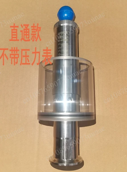 304 Stainless Steel Beer Fermentation Tank Exhaust Valve Pressure Relief Valve Adjustable Pressure Relief Safety Valve K50.5mm