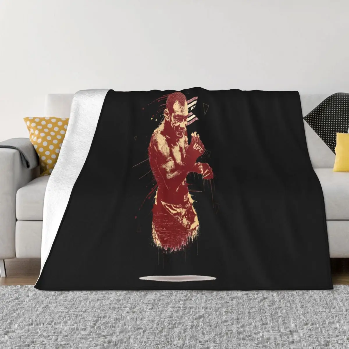 Tony Ferguson Team 2019 Special White M Xxxl Brand Children Male Cute Male Designs Brand New Throw Blanket