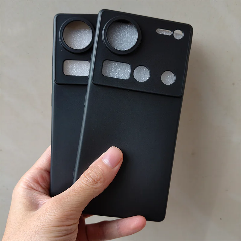 

For ZTE Nubia Z70 Ultra Case TPU Soft Slim Black Matte Silicone Case For Nubia Z70 Ultra Back Cover Z70Ultra Bumper