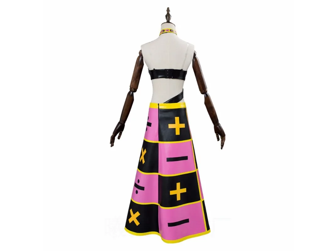 JoJo's Bizarre Adventure Trish Una Cosplay Costume Cute JK Girl Uniform Set Full Set with Wig for Cosplay Performance view 4