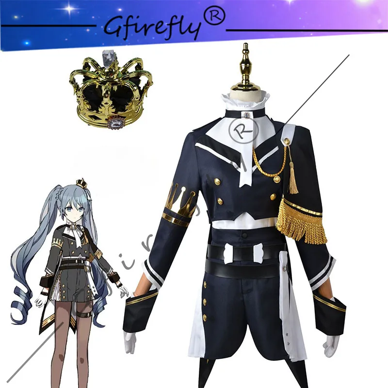 

Hatsune Miku Cosplay Virtual Idol Costume Set Anime Role-playing Costume Cosplay Uniform Style Accessories Wig Complete Set