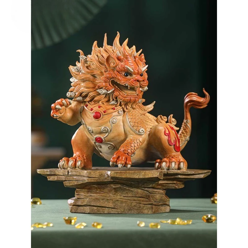 

Brass Pixiu ornament home living room office decoration housewarming gift