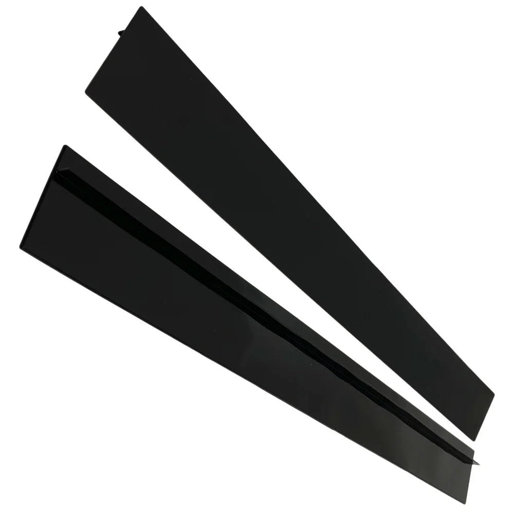 2 قطعة موقد المطبخ مكافحة الفجوة غطاء سيليكون الشريط عدم الانزلاق الفجوة حشو سهلة نظيفة ختم الشريط الأسود 21 بوصة شريط عزل #2