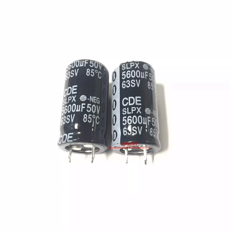 5-50PCS The CDE 50V5600UF 22X40 SLPX series from the United States can replace 50V4700UF electrolytic capacitors