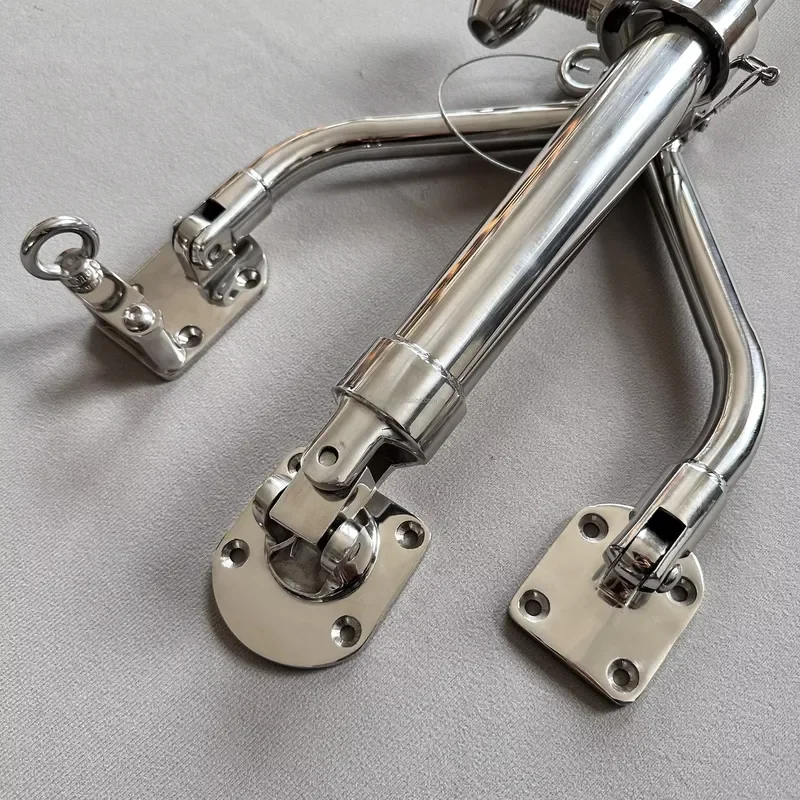 316 Stainless Steel Base Outrigger Rod Holder Pod Deck Mount Boat Fishing Trolling Technique Quick Dry Saltwater Fish