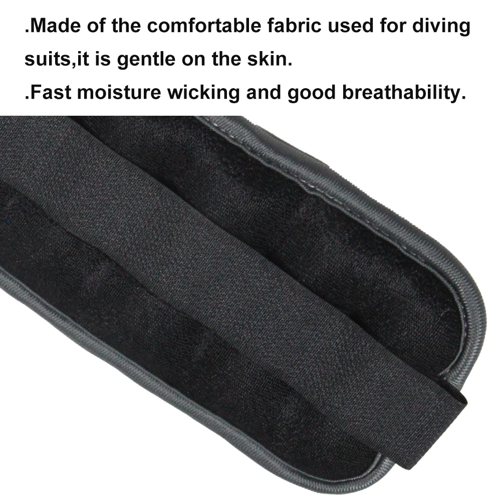 1 Paar verstellbare Knöchel- und Handgelenkgewichte – Neopren-Bein- und Armgewichte für Damen, Herren, Kinder – Krafttraining für Laufen, Yoga, Fitnessstudio – Detail 10