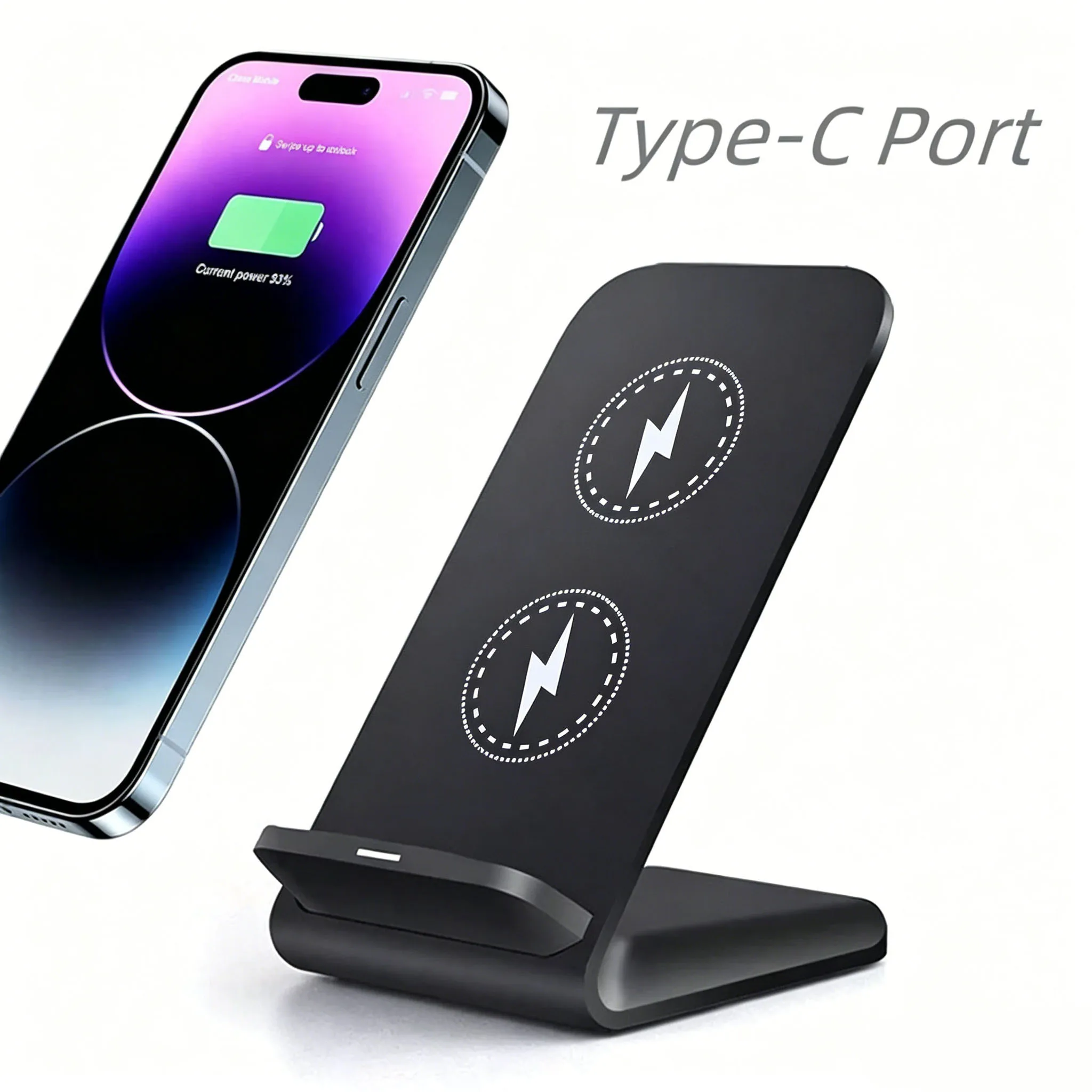 30W Fast Wireless Charger Stand Pad for iPhone 17 16 15 14 13 -11/XR, Samsung Galaxy S25/S26/S21/S20, Xiaomi 17 15 14, Huawei