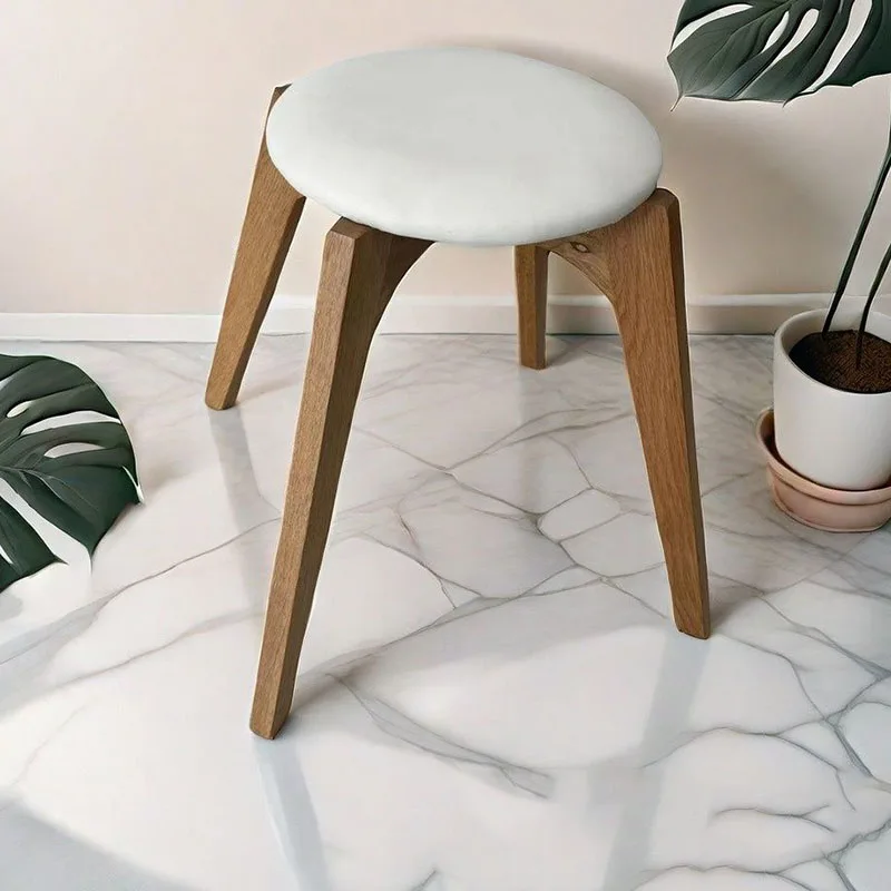 

Dining Kitchen Stool Chair Wooden Interior Decorative Living Room Dining Table Stool Low Space Saving Taburete Furniture Home