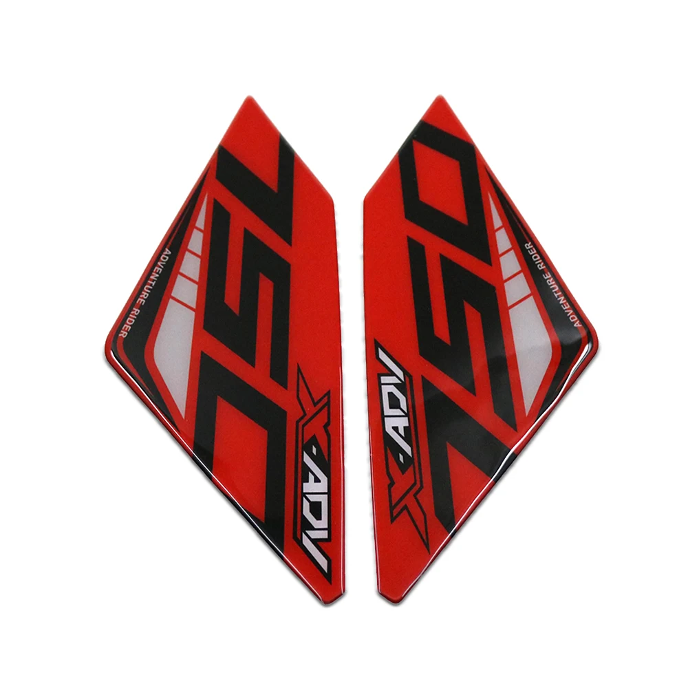 

For Honda XADV 750 2021-2024 3D Gel Resin Sticker Waterproof Motorcycle Footpeg Protection Decal