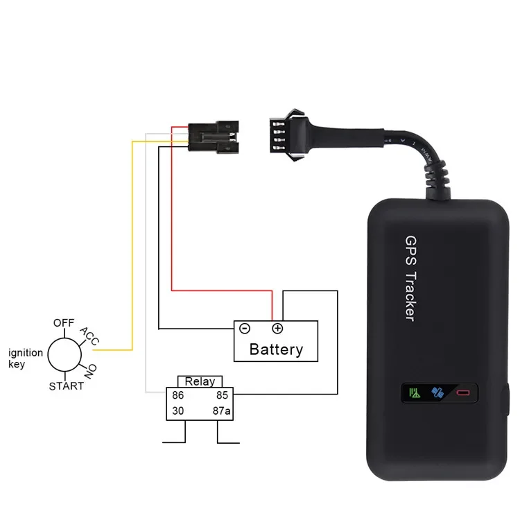 Best-selling gt02d acc Global Positioning System Tracker Automotive Device