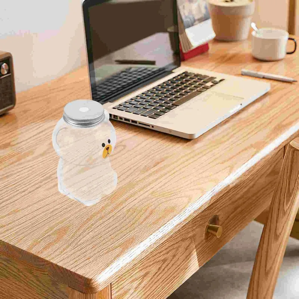 Niedliche Bären wasser flasche Milch tee Trinkbecher tragbare Getränke flasche Küche Milch tee Wasser flasche nach Hause Paar Weihnachts flasche Geschenk
