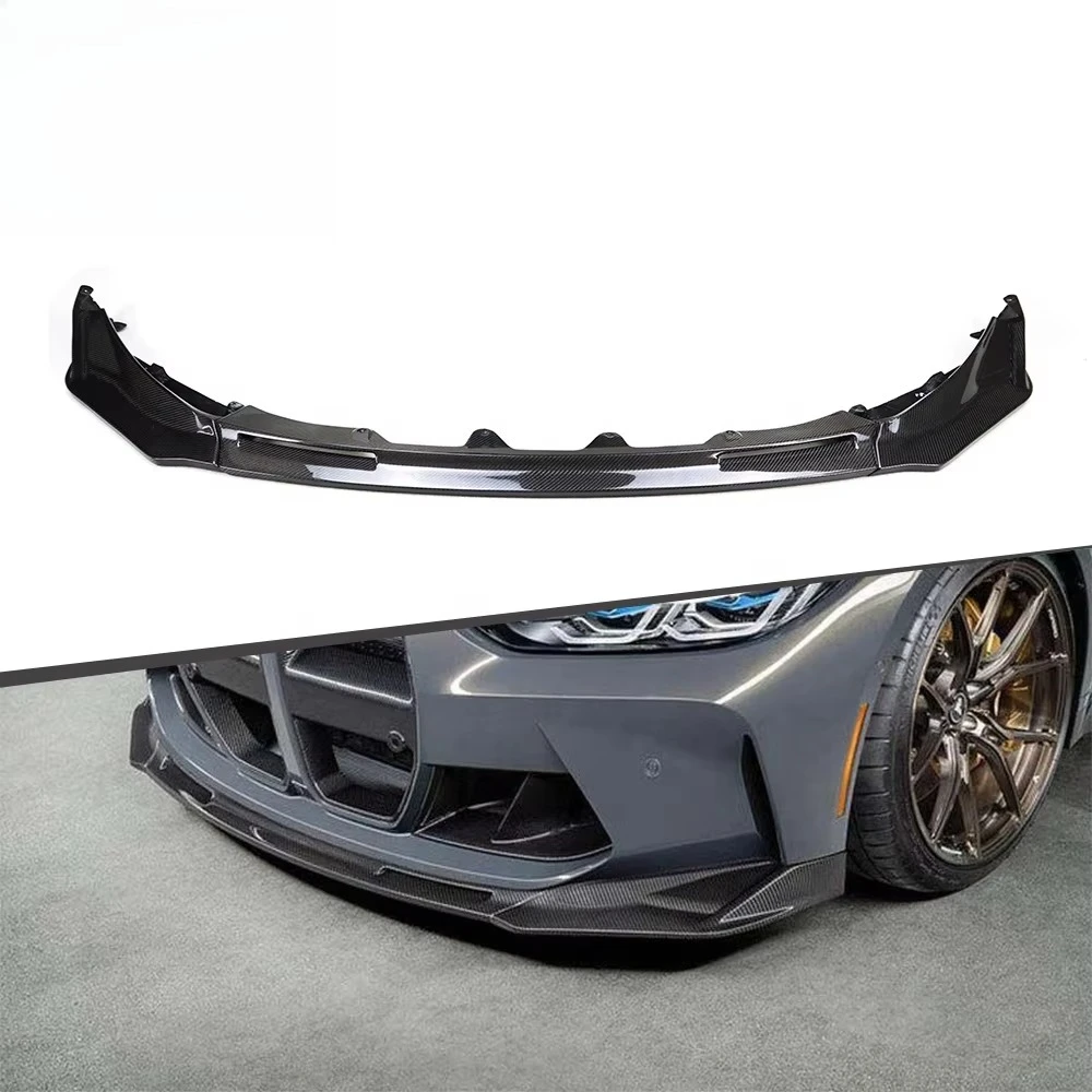 

BMWS G80 G82 G83 M3 M4 Competition 2021 3 Pcs v Carbon Front Lip