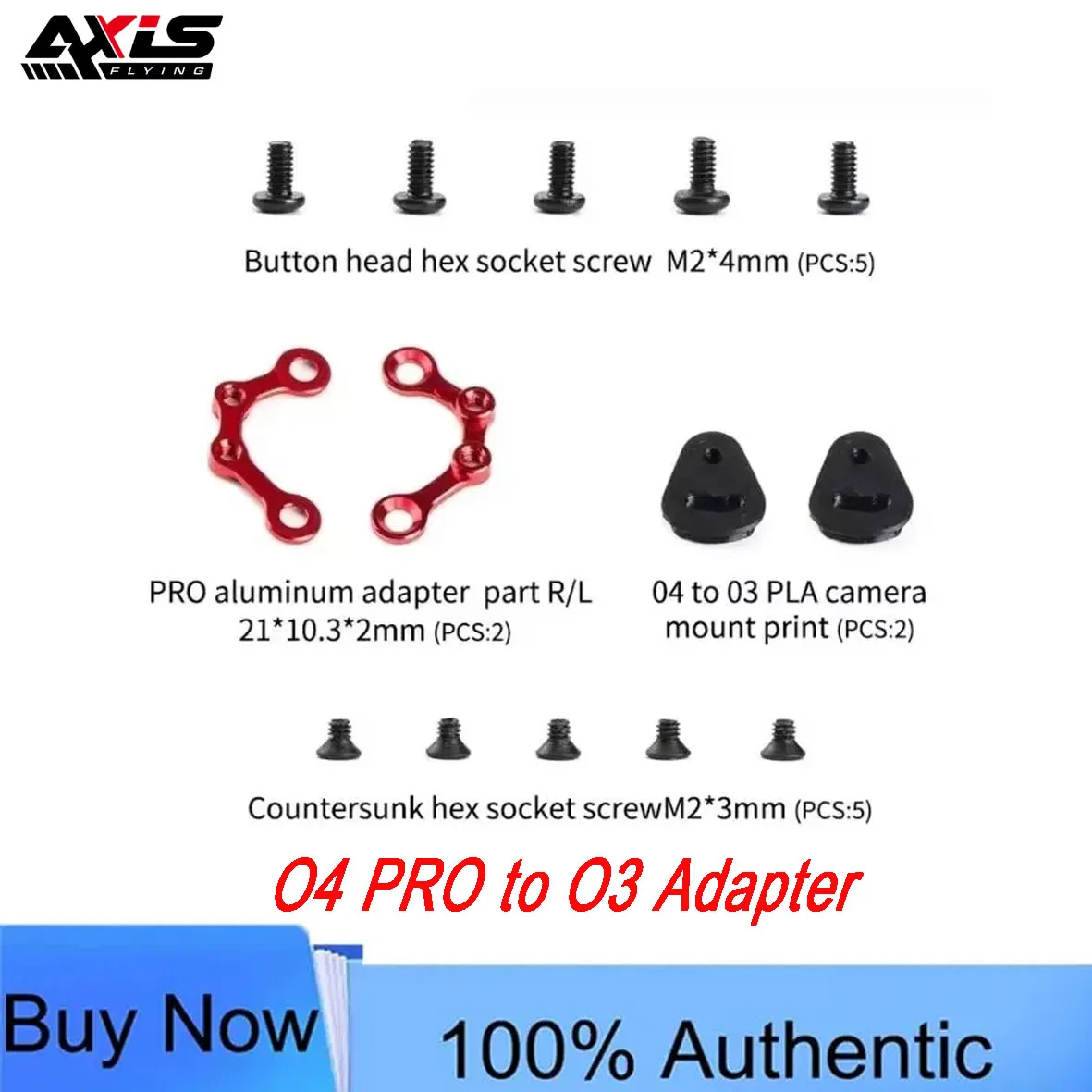Axisflying O4 PRO to O3 Adapter for FPV Accessories