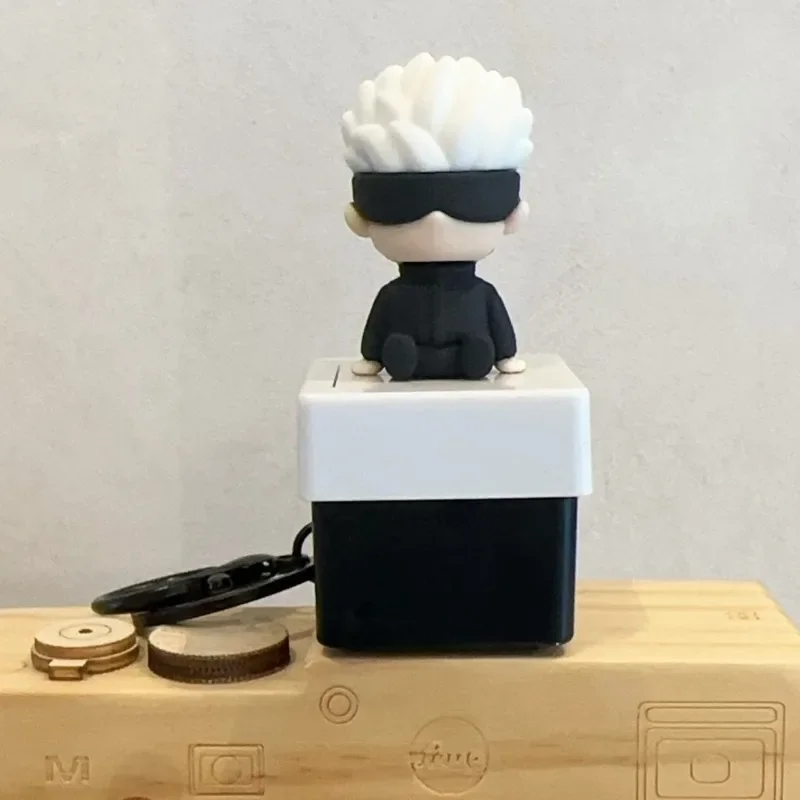 Julongsu kaisen chaveiro chave gojo satoru anime pingente sons brilhantes brinquedo bonito saco encantos pequeno berloque crianças brinquedos presentes