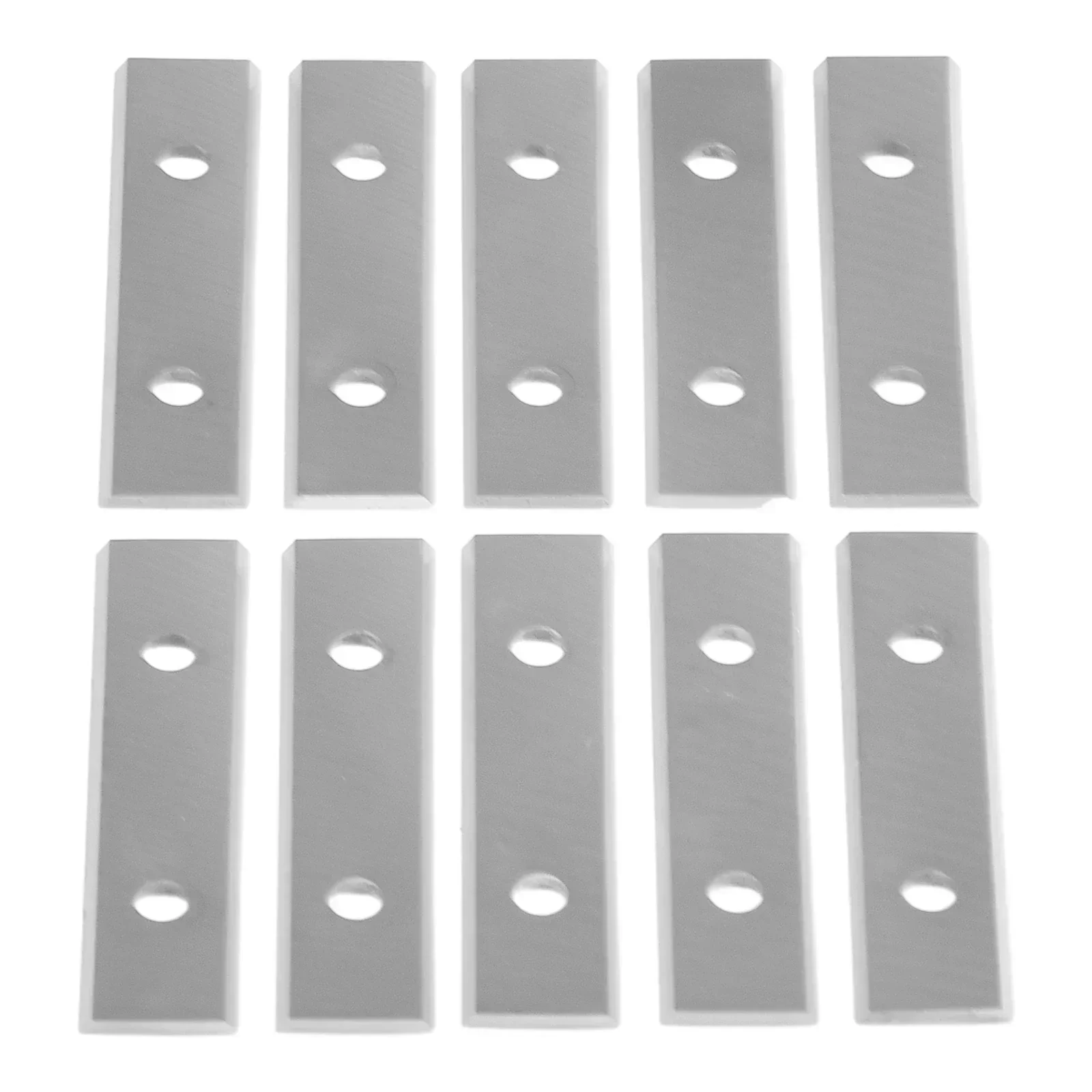 10pcs Carbide Inserts Cutter Blades Paint Scraper Blades For Wood Surfacing Planing Cutterheads Groovers Square 50x 12 X1.5mm