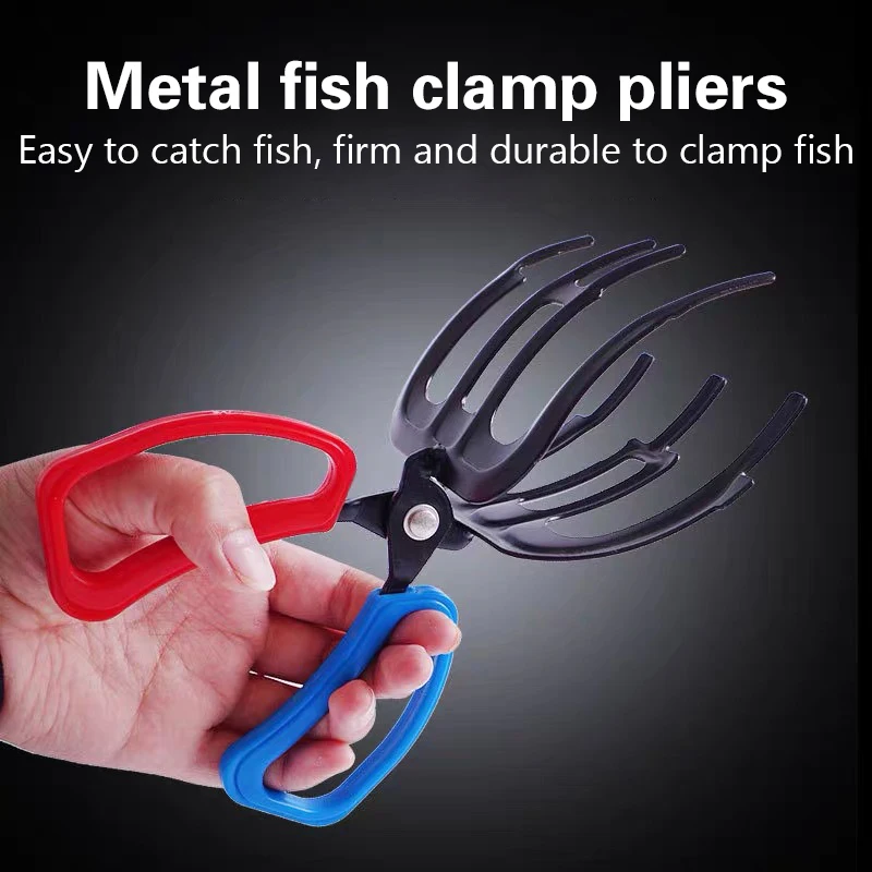 Multi-Functional Fish Catcher Without Dirtying The Hands To Clip The Fish Pliers Non-Slip Fishing Control Device