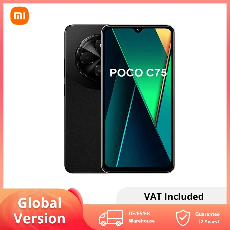 Global Version POCO C75 128GB/256GB Triple Camera 6.88 