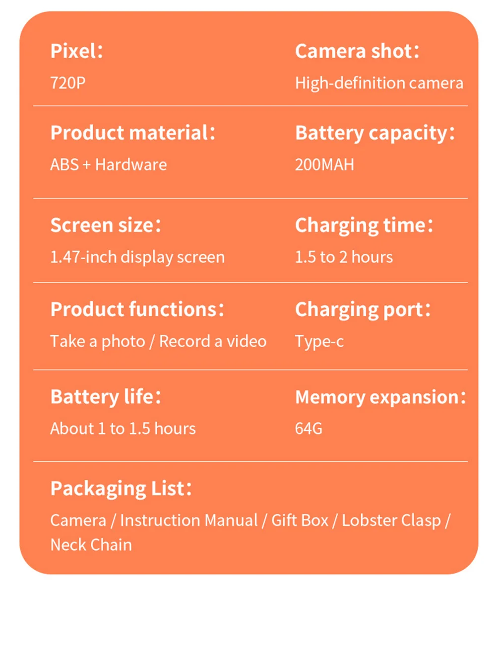 1080P Thumb Mini Camera Keychain Digital Camera Retro Camera HD Photo Travel Outdoor With Screen Support Memory Card for Kids