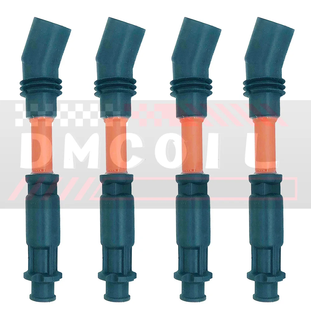

4 Pcs Ignition Coil Boots With Springs For Mercedes-Benz E-Class S-Class SL W210 W140 C140 R129 4.2 5.0 6.0 1991-2001 0221504001