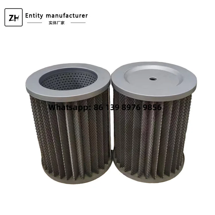 OEM Natural Gas Pipeline Filter 160X200 Stainless Steel Separation Filter Element Pleated Mesh Element
