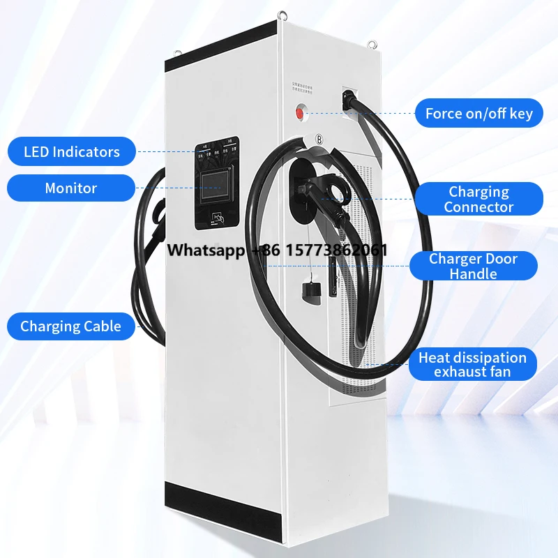 60kW 120kW 160kW 82kW 142kW 182kW DC Fast Charger EV Car Station Dc Electric Car Charger Ev Charging Station